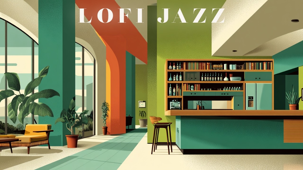 Lofi Jazz to Study & Work To [1 Hour] - Jazz Cafe Beats for Productivity