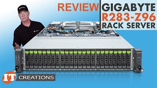 AMD EPYC Gigabyte R283-Z96 server REVIEW | IT Creations - YouTube