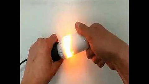 LED Flame Effect Flickering Fire Light Bulb with Gravity Sensor
