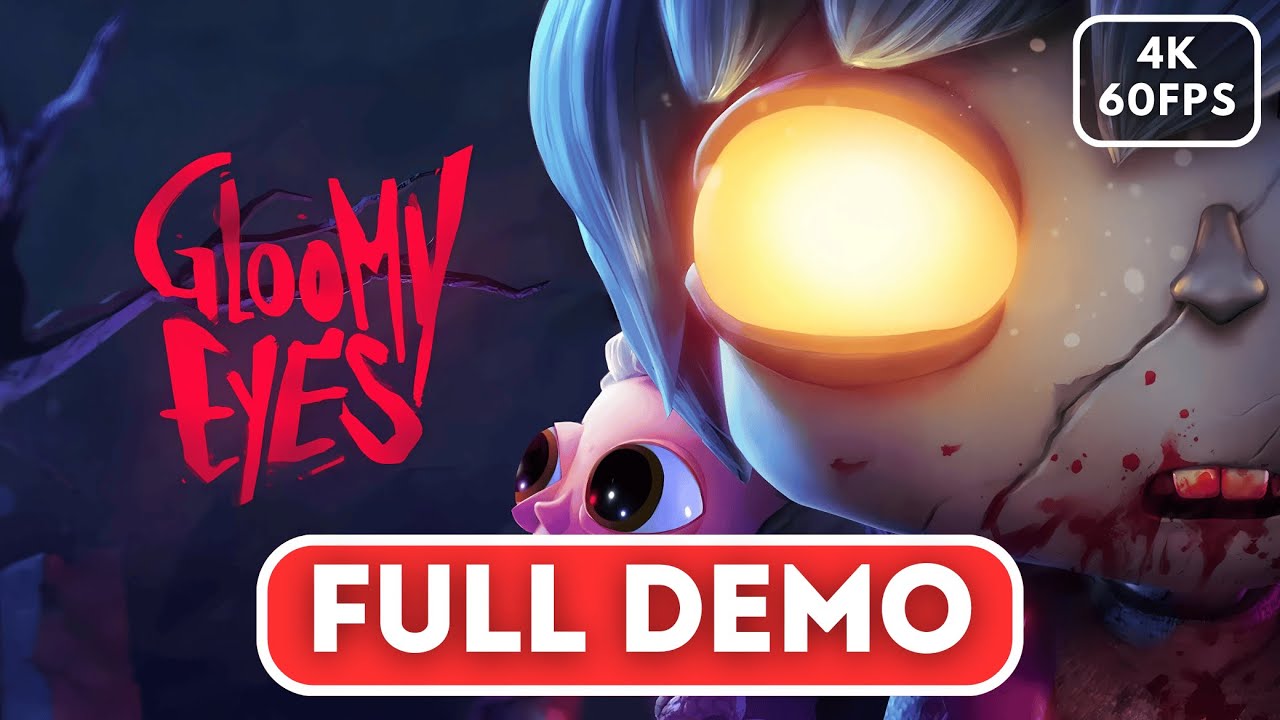 GLOOMY EYES Gameplay FULL DEMO(4K 60FPS) No Commentary