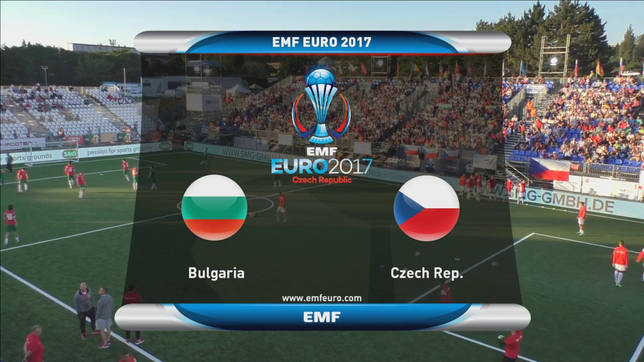 EMF EURO 2017 -  Bulgaria : Czech Republic 1/16 finals