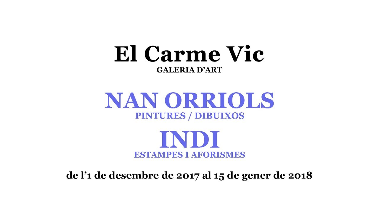 NAN ORRIOLS, PINTURES I DIBUIXOS - YouTube
