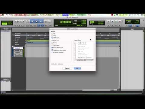 Vídeo: Como faço para configurar um controlador MIDI no Pro Tools?