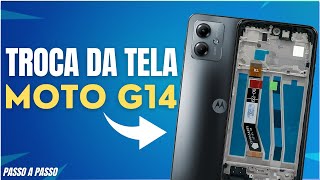 Como Trocar A Tela Do Moto G14 Completa Po A Po