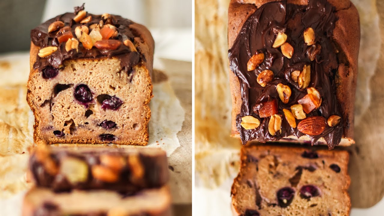 BIZCOCHO SENCILLO DE ARÁNDANOS Y PLÁTANO | Delicious Martha