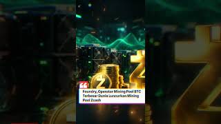 Foundry, Operator Mining Pool BTC Terbesar Dunia Luncurkan Mining Pool Zcash