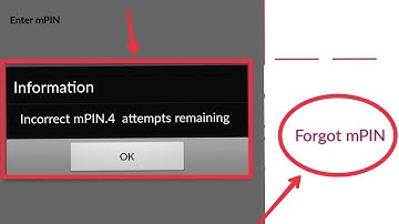 How To Fix Incorrect mPin Attempts Remaining & Forgot mPin in Axis Mobile