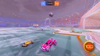 Rocket League - Reverse Aerial Save (Best one so far)