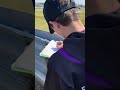 BTC riders watch the Moto3 action to snap some pics & take some notes ahead of FP1 at Silverstone👀