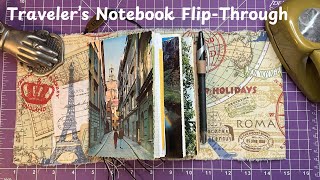 Travelers Notebook Flip Through