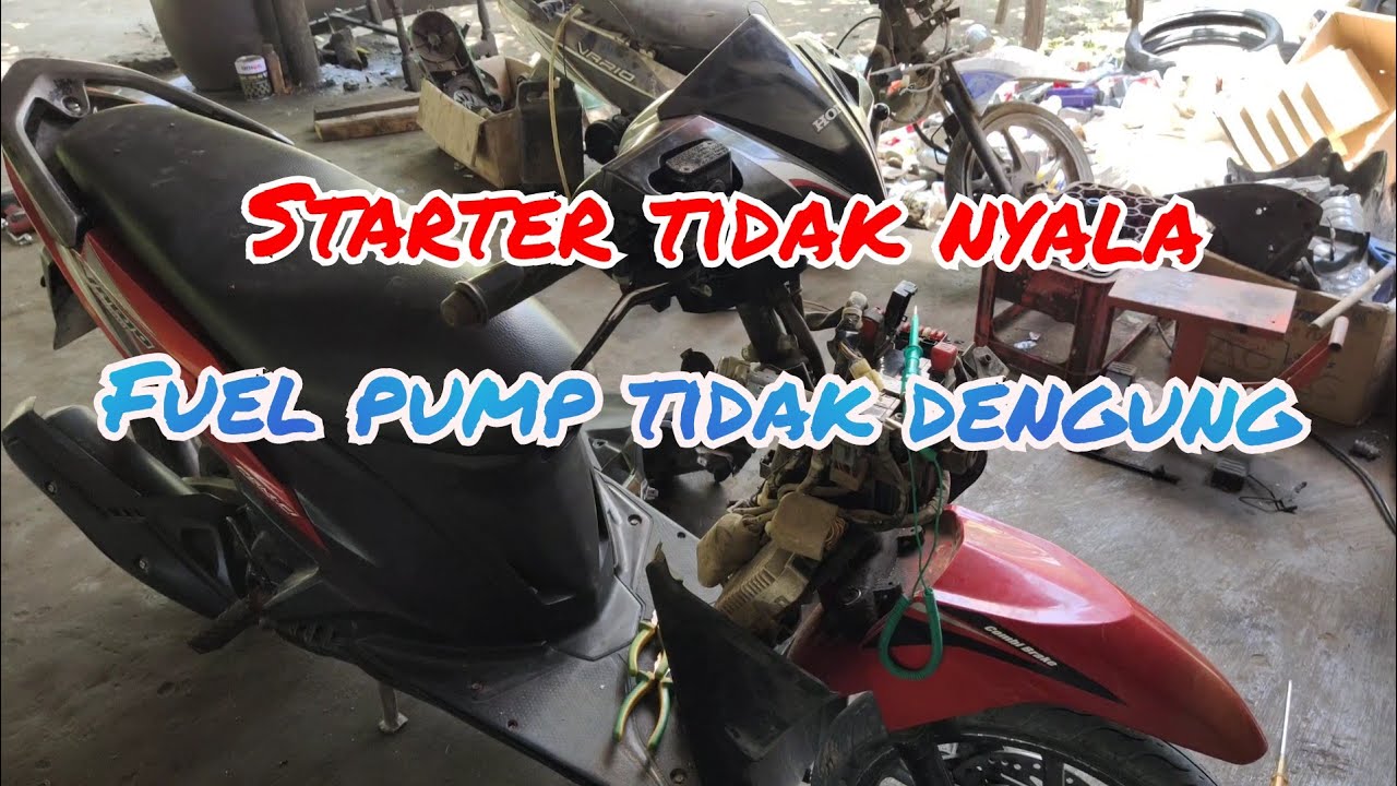Vario 125 Starter Tidak Bisa Fuel Pump Juga Tidak Dengung