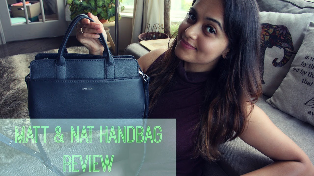 Whats In My New Bag?  Matt and Nat Elle + Bag Review 