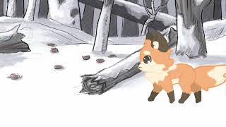 Fox Walk Cycle Animation