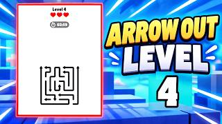 Arrow Out Level 4 Solution Walkthrough