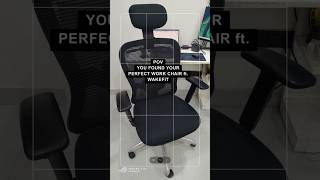 Wakefit Safari Pro High Back Chair @wakefitco #officechair #workchair #workessentials✔️ #comfort