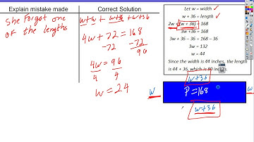 1.1G Linear Equations and Real World Context