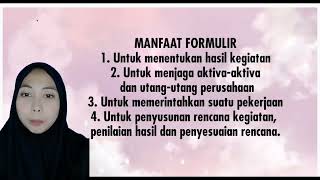 Rangkuman Pertemuan 3 || Sistem Informasi Akuntansi || Formulir