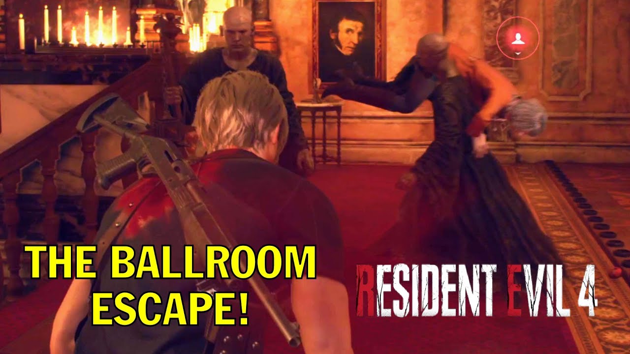 Saving Ashley: Epic Ballroom Escape with Leon - Resident Evil 4 Remake