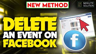 How to delete an event on Facebook 2024
