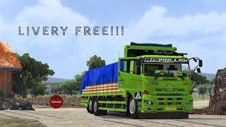 SHARE!! mod dan livery hino 500 losbak v2 screenshot 2