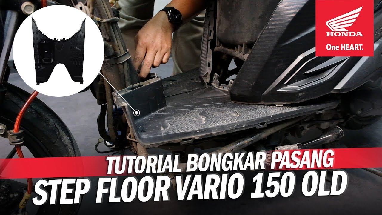 Tutorial Bongkar Pasang Step Floor Honda Vario 150 Old #hondacengkareng #vario150old #tutorial