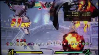 Umvc3 - Sentinel command grab into Doom Fullscreen [2 meters start]
