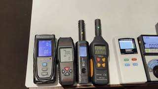 5G Cell Phone RF Signal Test Trifield TF2 Acoustimeter Cornet GQ EMF-390 TACKLIFE ERICKHILL Meterk