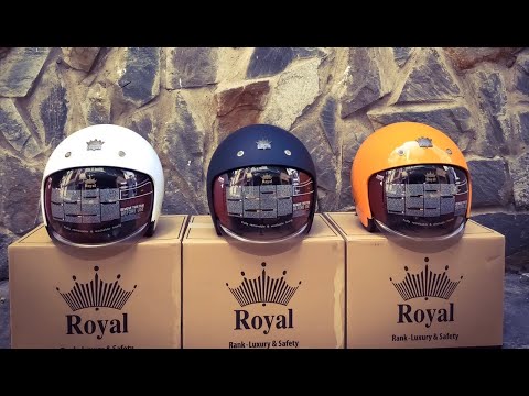 Video Mũ bảo hiểm ROYAL M139 Kính Dấu Chính Hãng - youtube