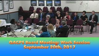 BOE Work Session 9 20 2017