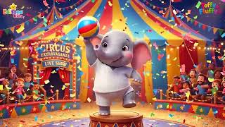 "Ball Balancing Magic! ✨ Watch This Adorable Baby Elephant Groove!"