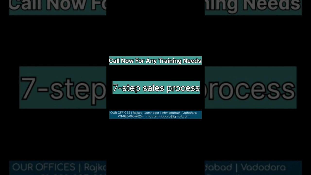 7 Step Sales Process || 