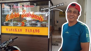 Spontaneous Tour of a Rumah Makan Padang/West Sumatera Restaurant, 