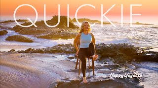 Chair Yoga Quickie to Tone Your Abs