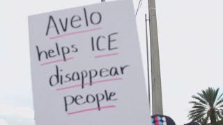 Protests held nationwide against Avelo Airlines' contract with ICE