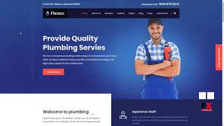 Fixnox - A Perfect Plumbing WordPress Theme      Quinton Donald