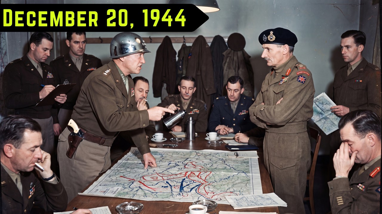 Montgomery wanted to wait, Patton was already attacking (the race for Bastogne)