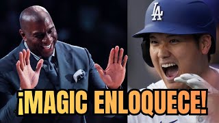🔥 MAGIC JOHNSON SURRENDERS to OHTANI'S MASTERPIECE: The Dodgers are going to the World Series!