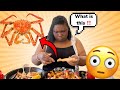 Trying Crab Legs 🦀  for the first time! **My vlog got ruined** 😭