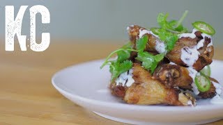 CRISPY DRY-RUBBED CHICKEN WINGS RECIPE
