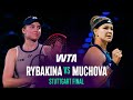 Elena Rybakina vs. Karolina Muchova | 2026 Stuttgart Final | WTA Match Highlights