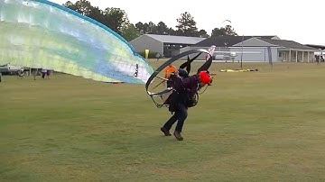 Paramotor crash take off | What happened