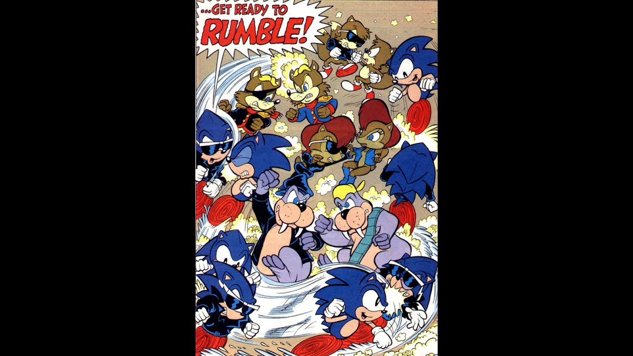 Archie Sonic the Hedgehog Comic Issue #24 - YouTube