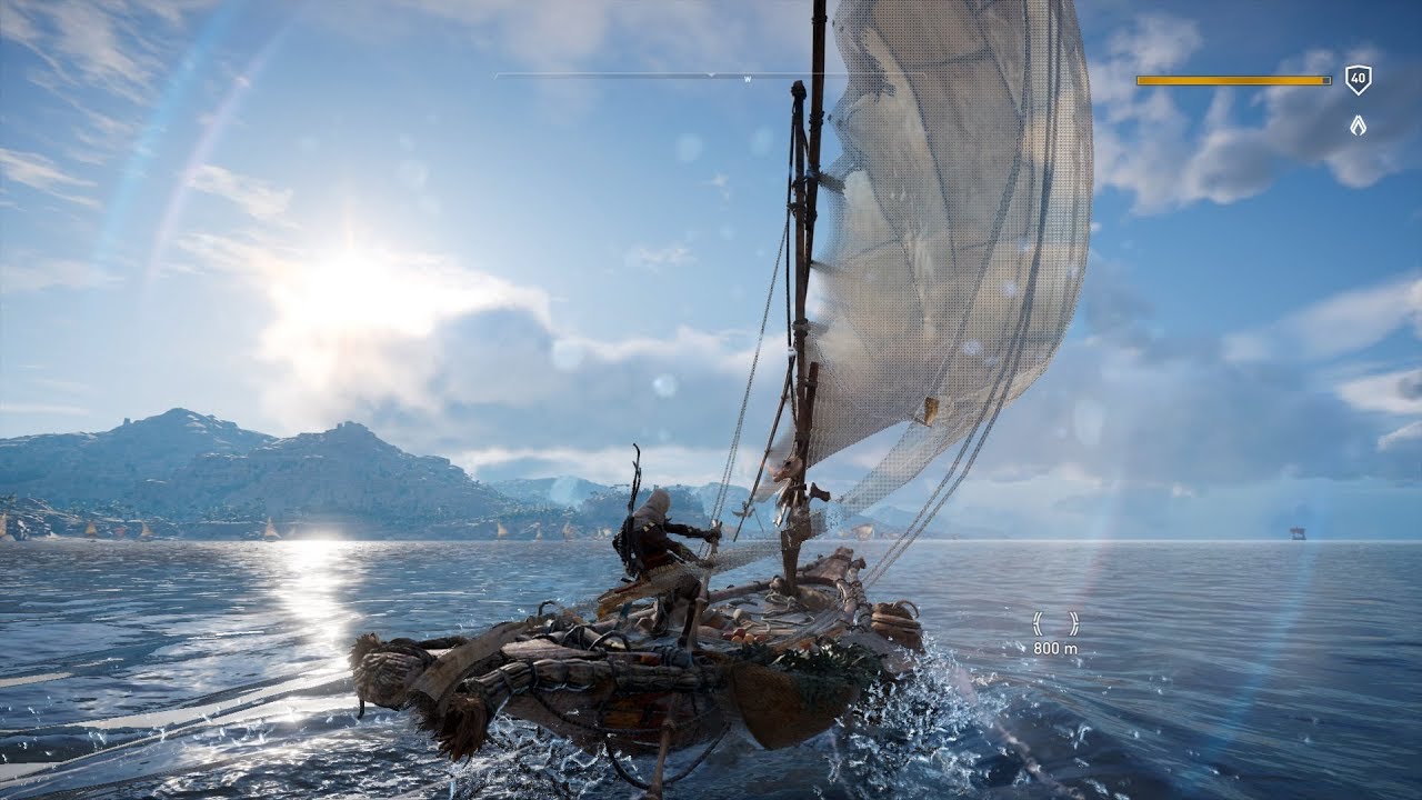 Assassin's Creed: Origins - Mesogeios Sea - Open World Free Roam Gameplay (PC HD) [1080p60FPS] - YouTube