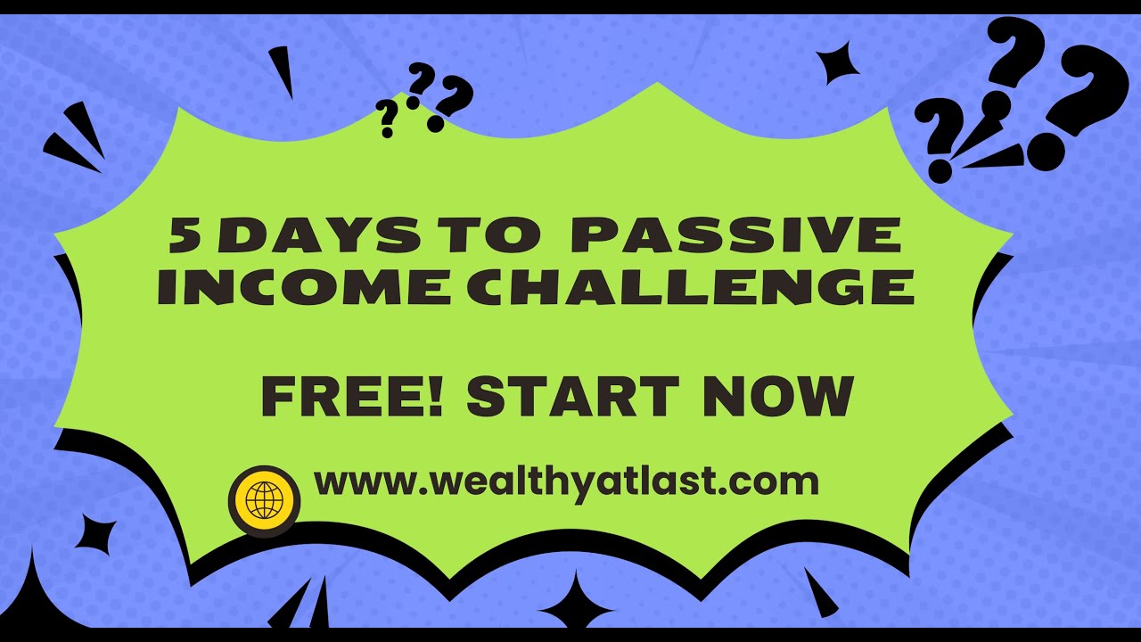 DAY 1 HOW TO MAKE PASSIVE INCOME CHALLENGE - YouTube