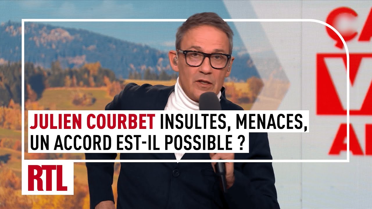 Julien Courbet : insultes, menaces, un accord est-il possible ?