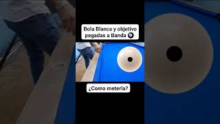 ¿Como meter Bolas pegadas a Banda en el Billar? #pool #billar #billard #shorts #deportes #consejos