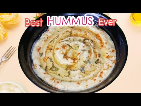 BEST HUMMUS RECIPE EVER! BETTER THAN STORE BOUGHT!!