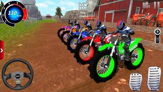 Motor Dirt Bike Stunt Racing Simulator 2026 - Off-Road Bike Driving 3D #3 - Android / IOS Gameplay screenshot 1