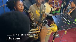 Bowen University students perform Sir Victor Uwaifo's Joromi.