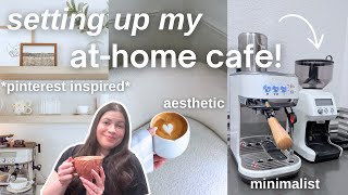 COFFEE STATION TOUR 2025 pinterest inspired aesthetic minimalist